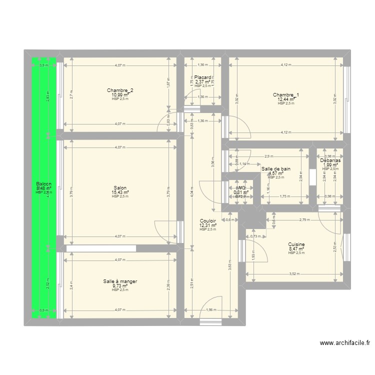 coloc 2 cours bilbaos 35200. Plan de 0 pièce et 0 m2