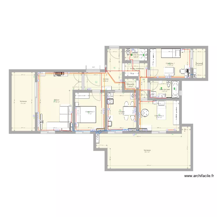 4P Lanterne. Plan de 4P Lanterne. Plan de