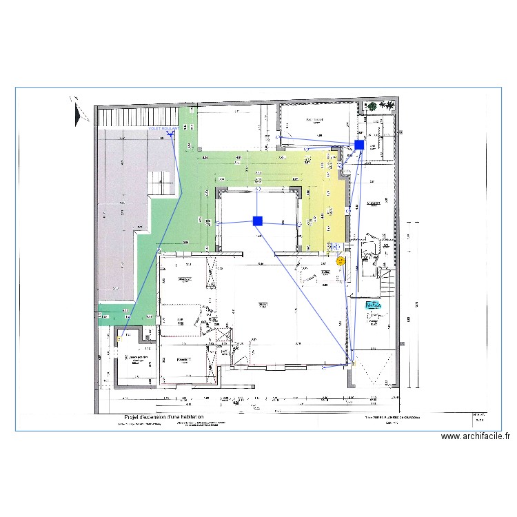 LACHENAUD. Plan de 0 pièce et 0 m2