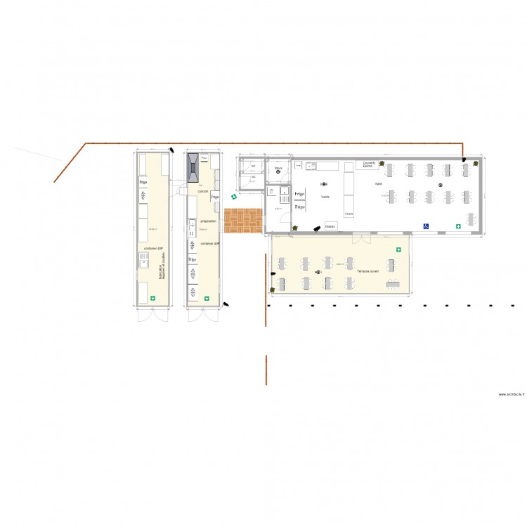 resto du grand port. Plan de 0 pièce et 0 m2