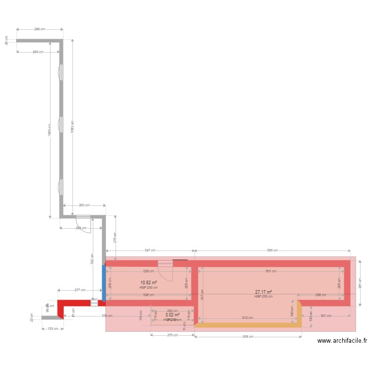 Plan BEA V1 plan de masse. Plan de 0 pièce et 0 m2