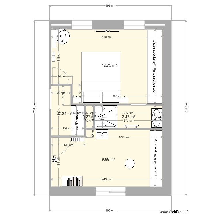 Extension rlt. Plan de 0 pièce et 0 m2