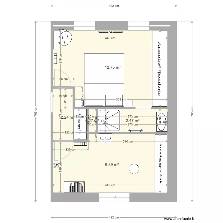 Extension rlt. Plan de 
