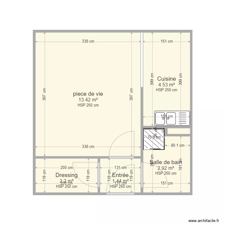 153 rollinat. Plan de 