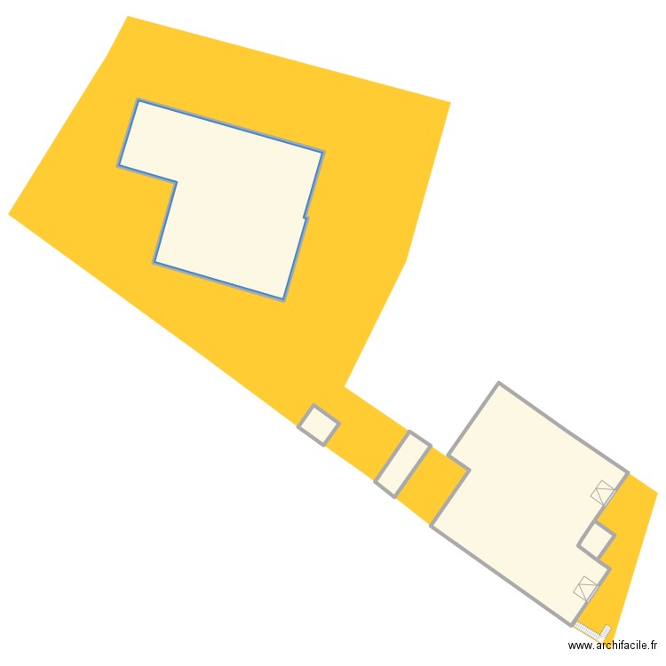 maurin. Plan de 5 pièces et 795 m2