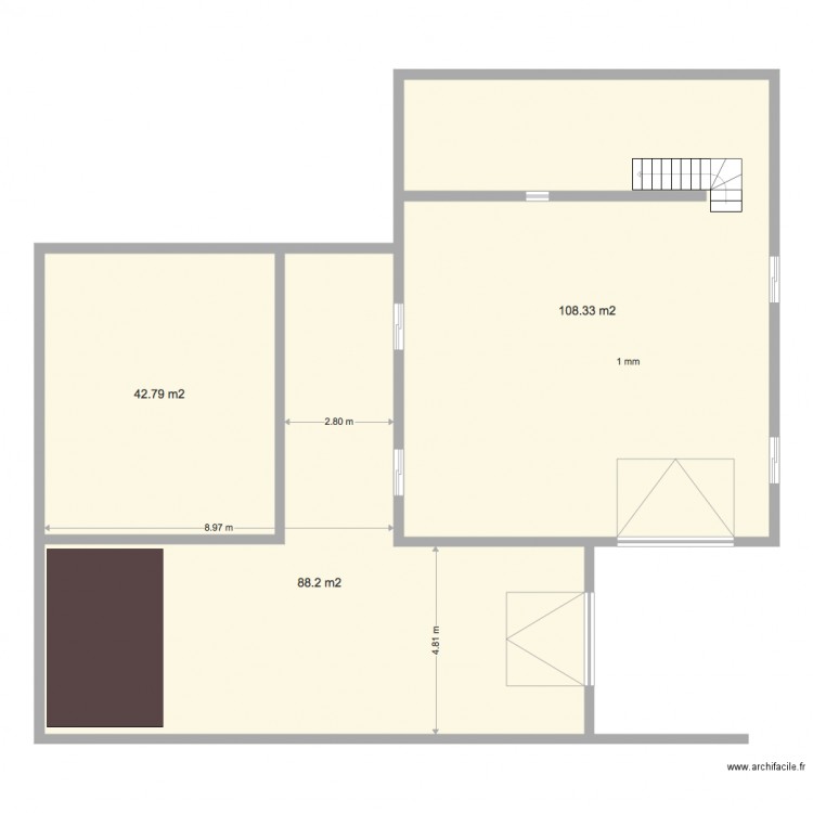 maison 2. Plan de 0 pièce et 0 m2