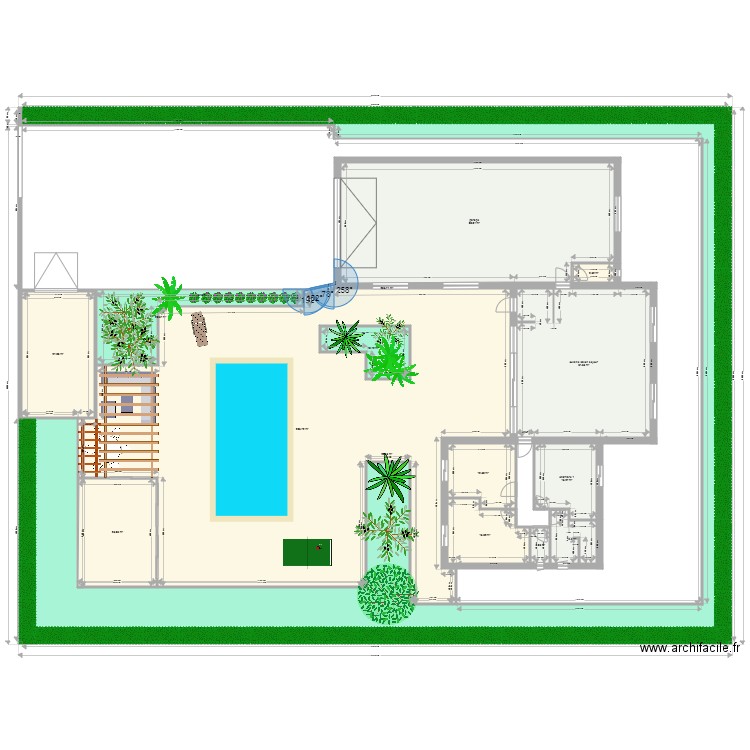 plan roussillon exterieur en cours 2 ok. Plan de 0 pièce et 0 m2