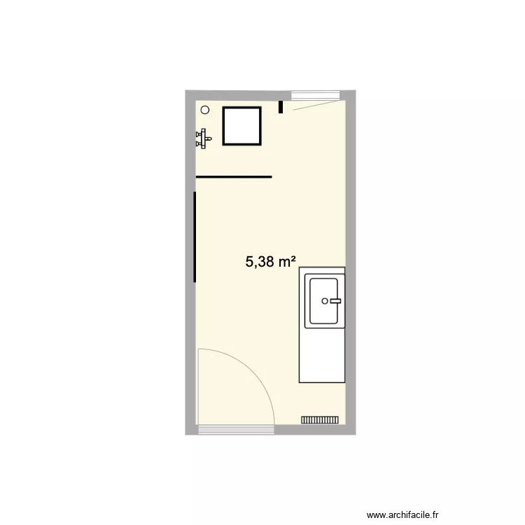 Me Gr&eacute;goire. Plan de 