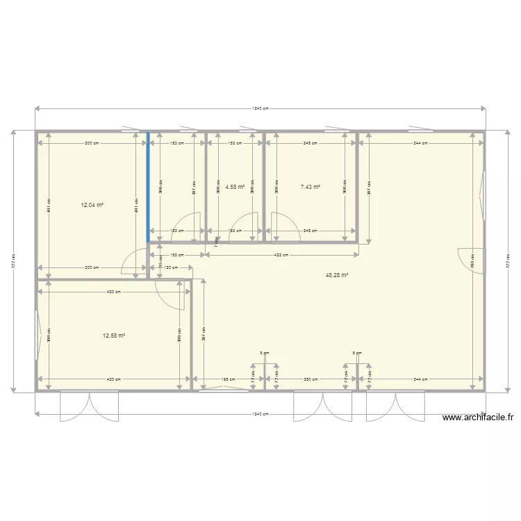 MODELLE JULIETTA PLAN DE BASE MODIFIE 2. Plan de MODELLE JULIETTA PLAN DE BASE MODIFIE 2. Plan de