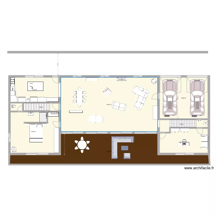 Di&egrave;go variante 2 RDC . Plan de 