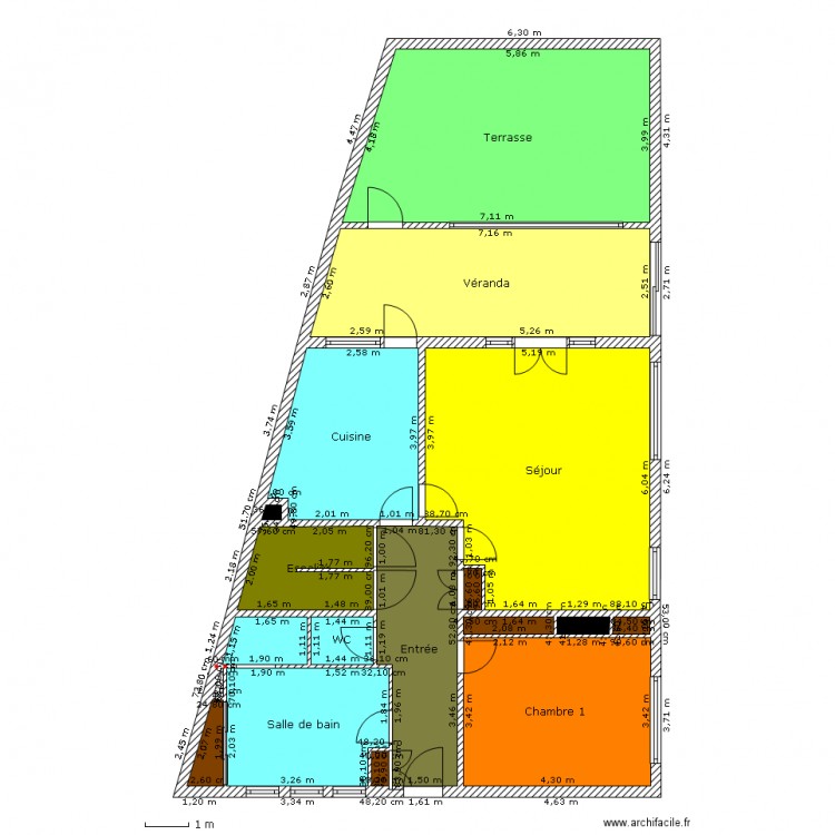 LABBEY 1. Plan de 0 pièce et 0 m2