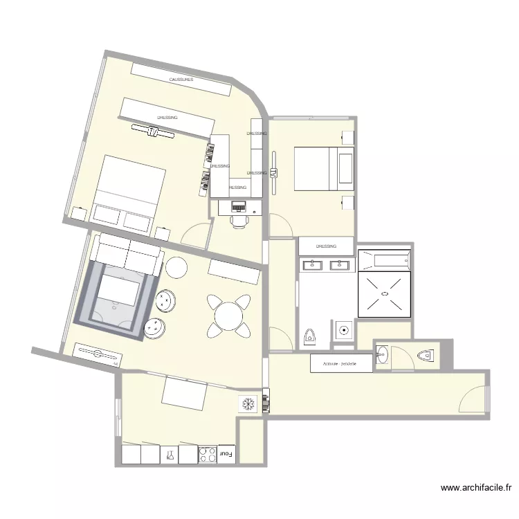 BALARD C. Plan de 
