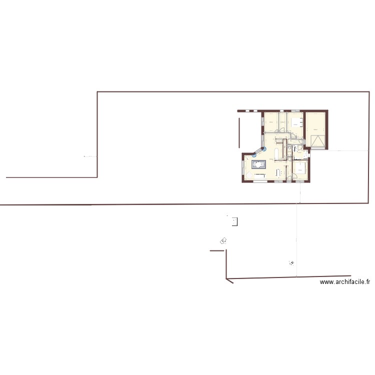 CHATON PLAIN PIED. Plan de 0 pièce et 0 m2