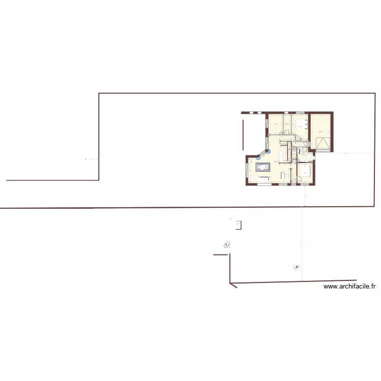 CHATON PLAIN PIED. Plan de CHATON PLAIN PIED. Plan de