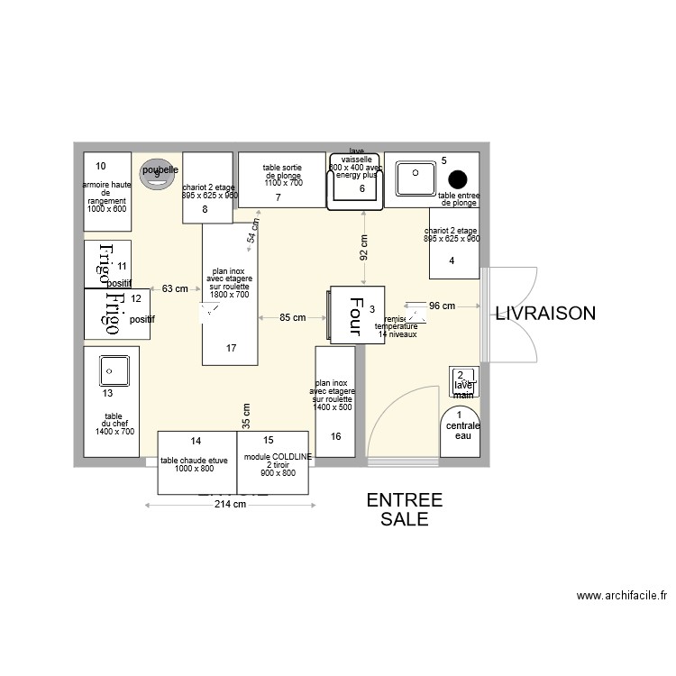 salle habere 3. Plan de 0 pièce et 0 m2