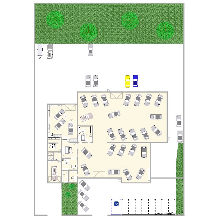 events auto aurelie. Plan de 12 pièces et 1084 m2