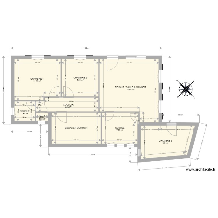 LOISON. Plan de 0 pièce et 0 m2