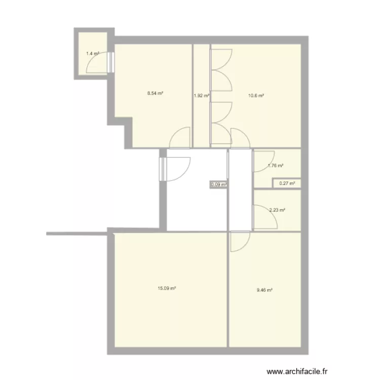 fran&ccedil;ois. Plan de 