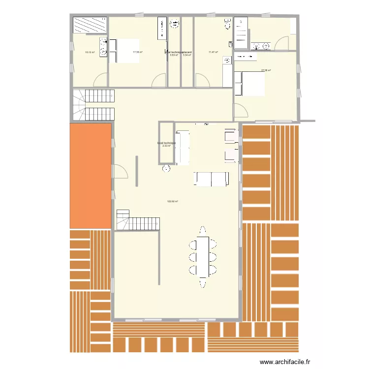 plans d&eacute;finitifs brognon. Plan de 