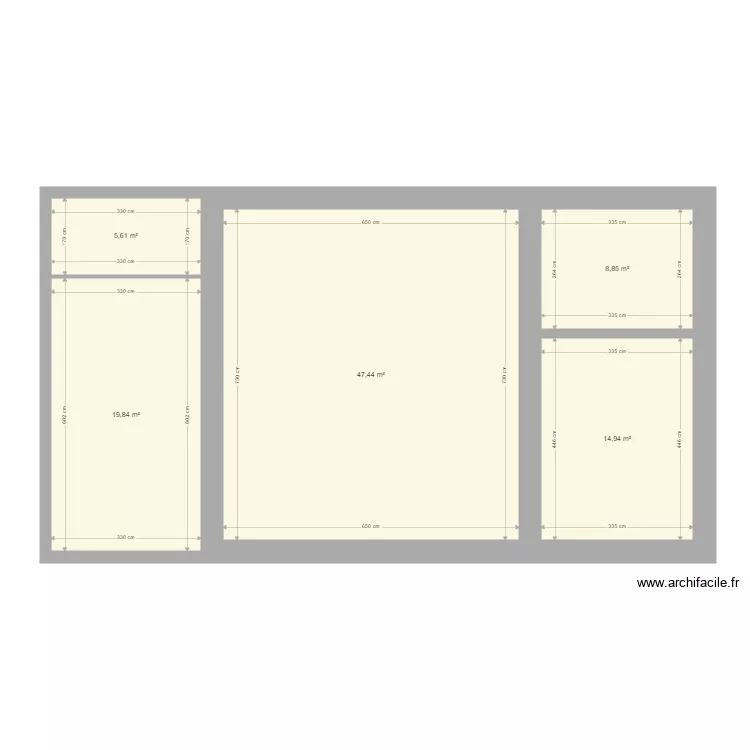 Croizille base. Plan de 