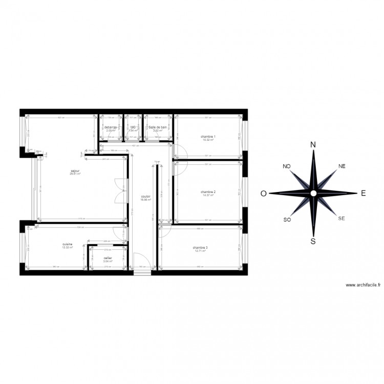 ARONICA. Plan de 0 pièce et 0 m2