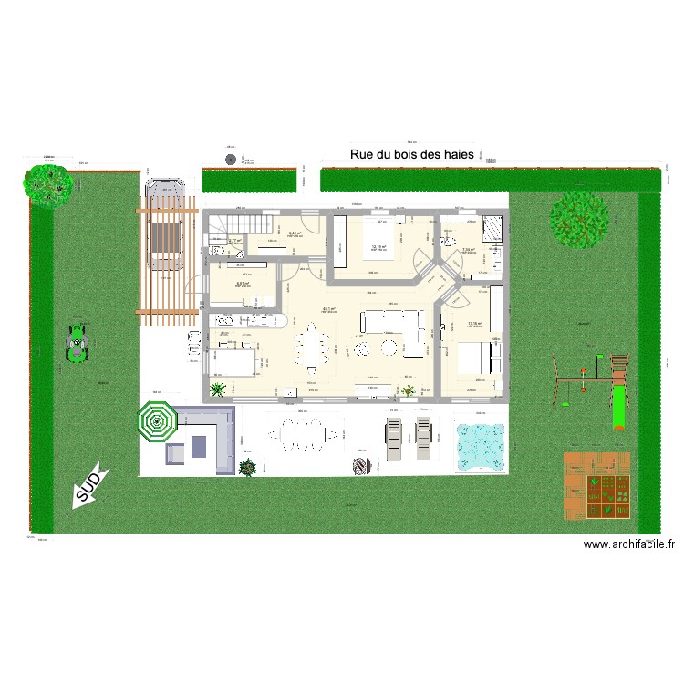 mireille. Plan de 0 pièce et 0 m2