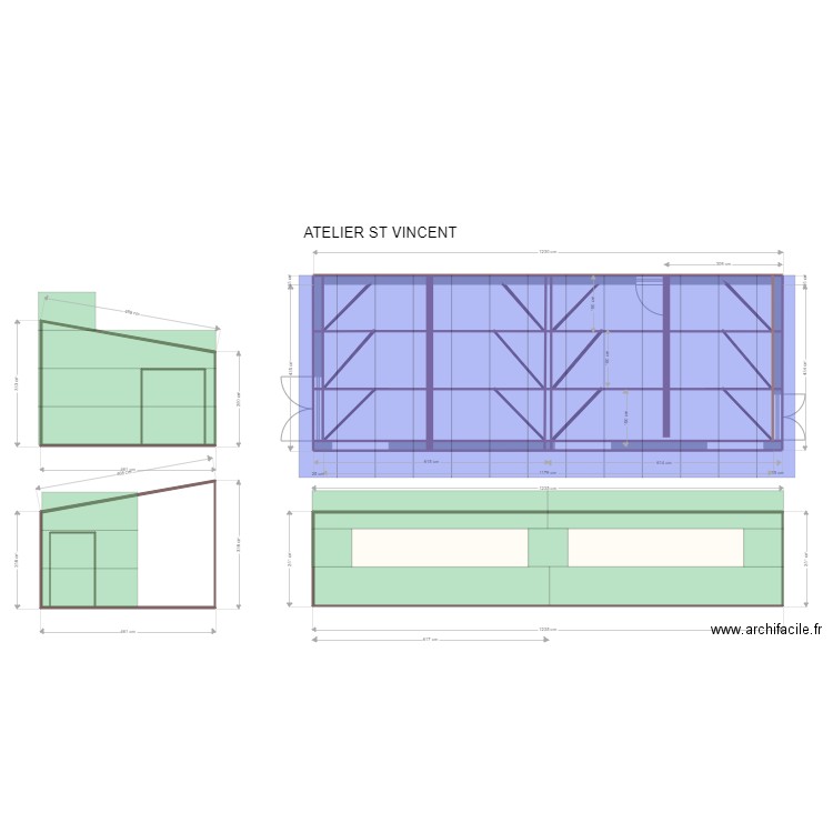 ATELIER ST VINCENT. Plan de 0 pièce et 0 m2