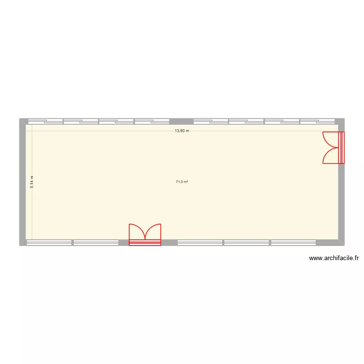 salle 29. Plan de 1 pièce et 72 m² salle 29. Plan de 1 pièce et 72 m²