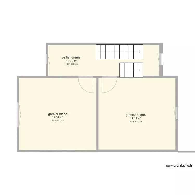 2 eme etage plan louise 2. Plan de 