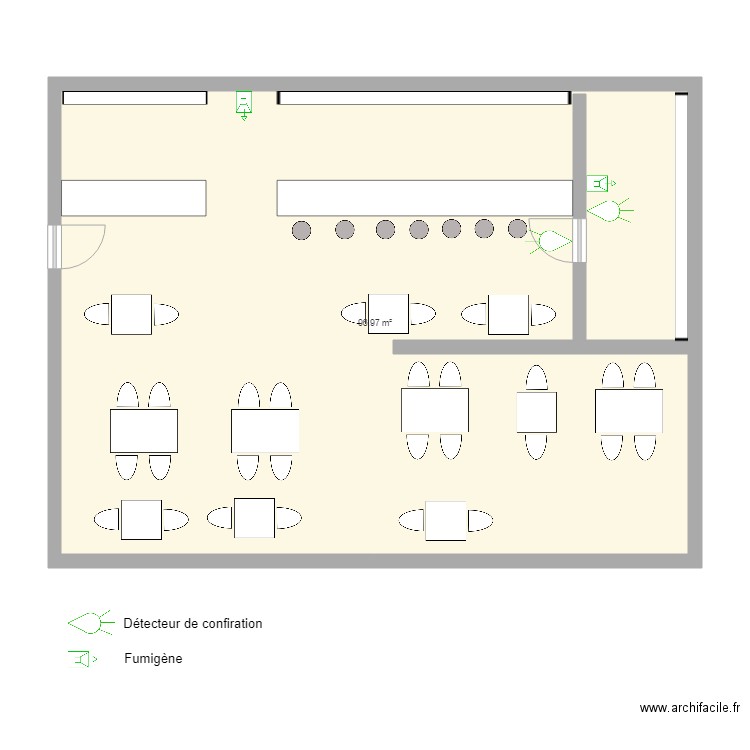 TABAC LA FABRIQUER fumigene. Plan de 0 pièce et 0 m2