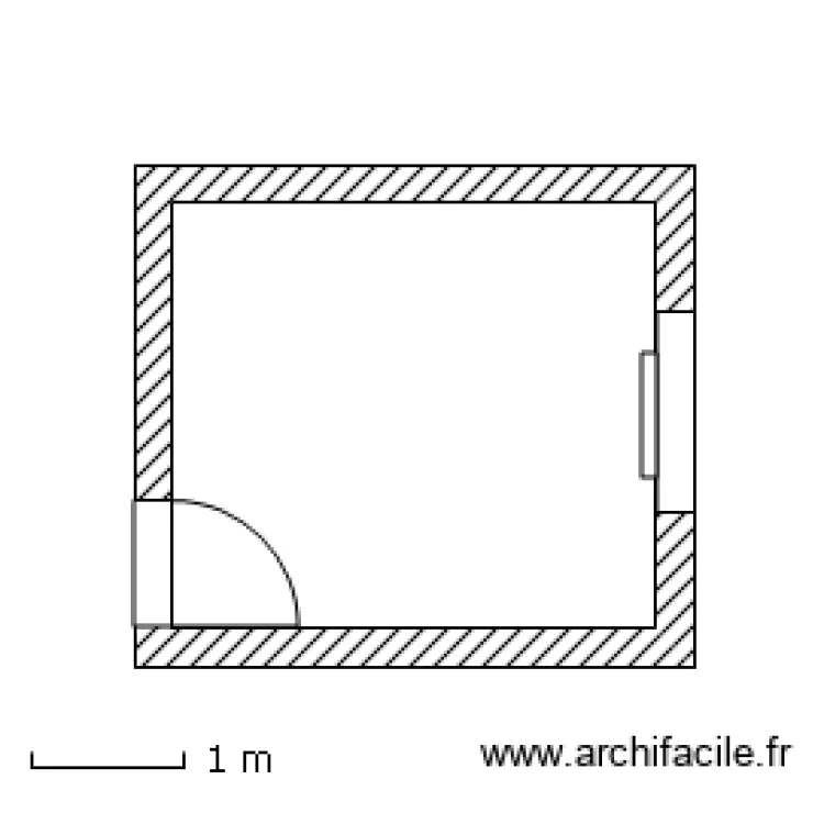 Chambre sans mobilier BJG T3 V 16 Nov 11. Plan de Chambre sans mobilier BJG T3 V 16 Nov 11. Plan de