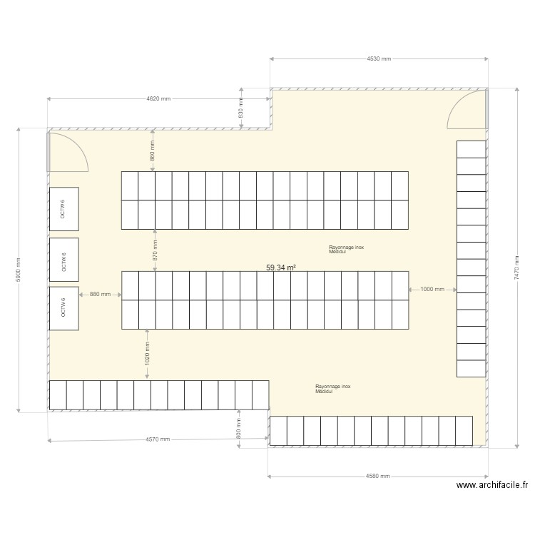 CH Valence. Plan de 0 pièce et 0 m2