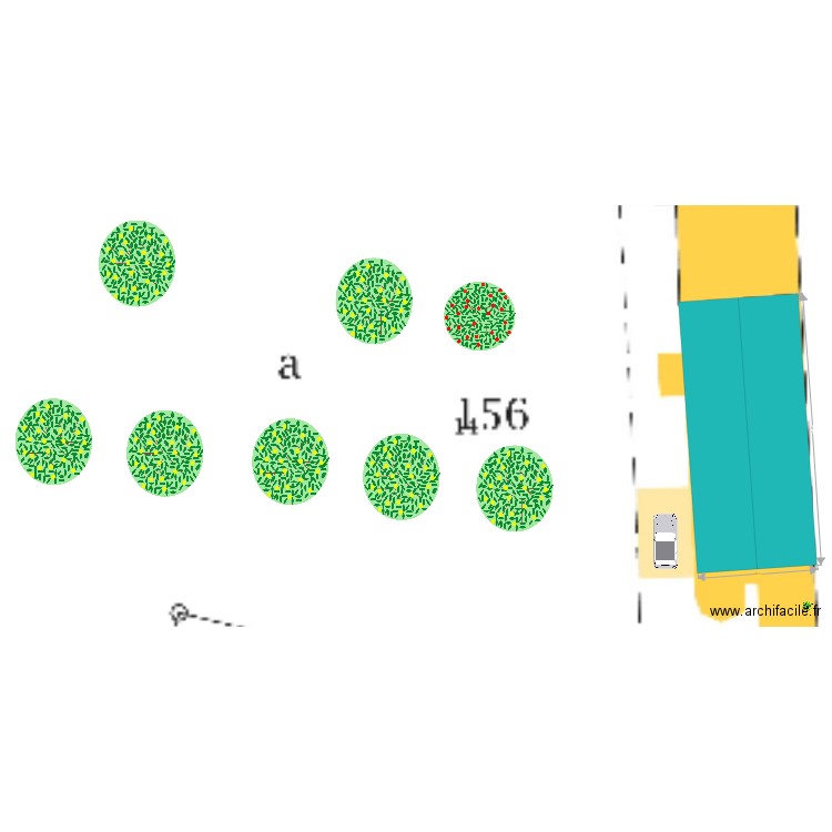 plan toiture. Plan de 0 pièce et 0 m2