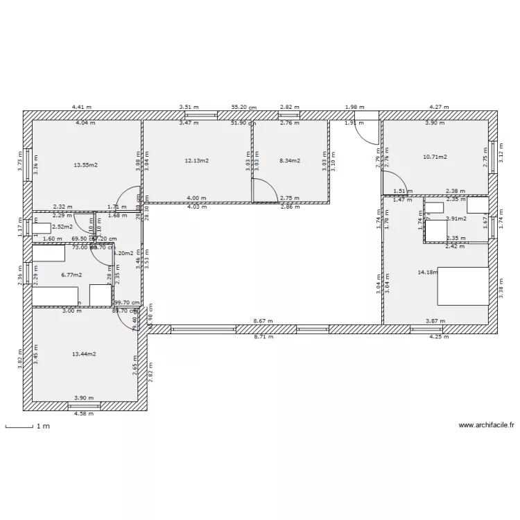plan d&eacute;finitif. Plan de 
