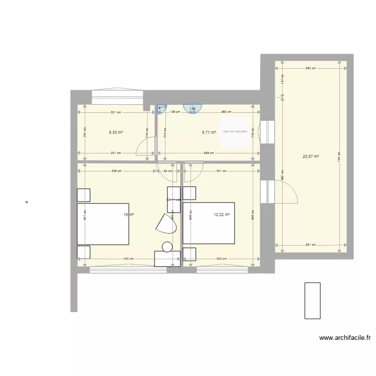 TrégastelChambresPlacard. Plan de TrégastelChambresPlacard. Plan de