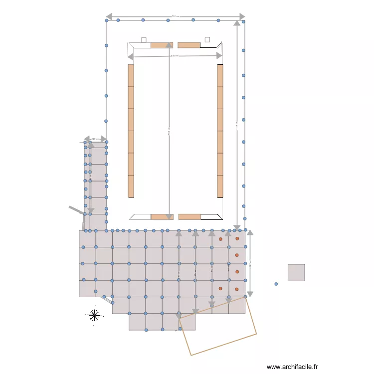 terrasse 3 2 1. Plan de 
