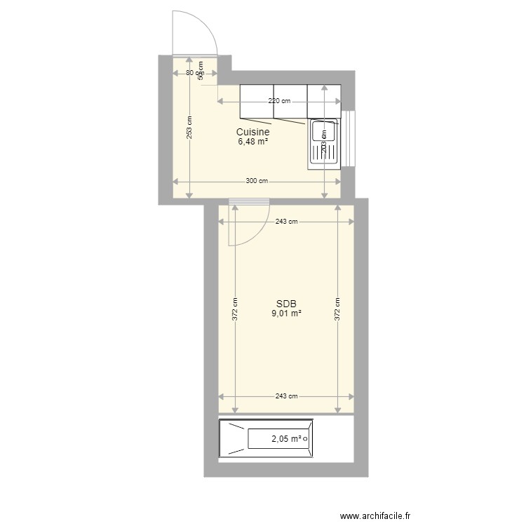 test. Plan de 0 pièce et 0 m2