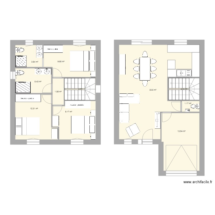 Plan Maison v3. Plan de 0 pièce et 0 m2