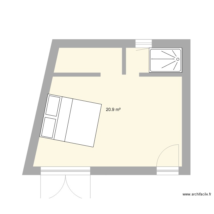 extension sdb nord 1. Plan de 0 pièce et 0 m2