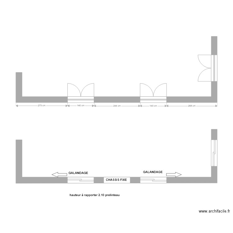 BENOIST. Plan de 0 pièce et 0 m2