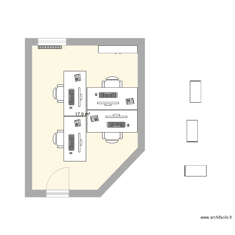 Bureau Assainissement. Plan de 0 pièce et 0 m2