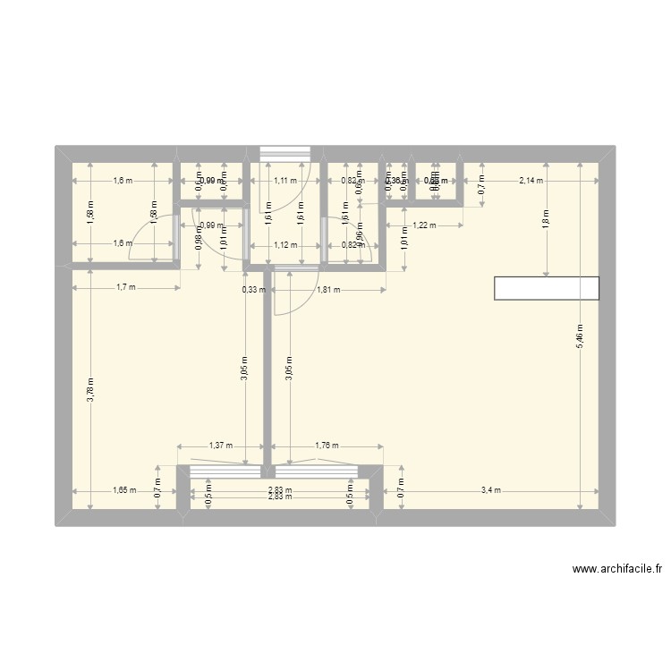 CASSAGNAUD. Plan de 0 pièce et 0 m2
