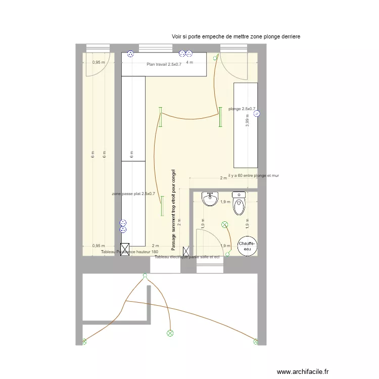 restau st pierre. Plan de 