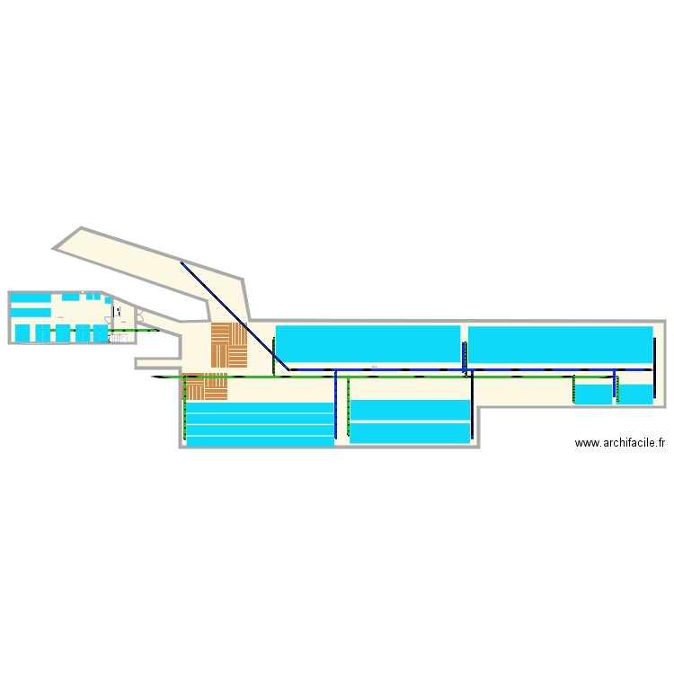ZS Sarrance - Config bassin 2.0 - Config moulin 2.3. Plan de 5 pièces et 800 m2