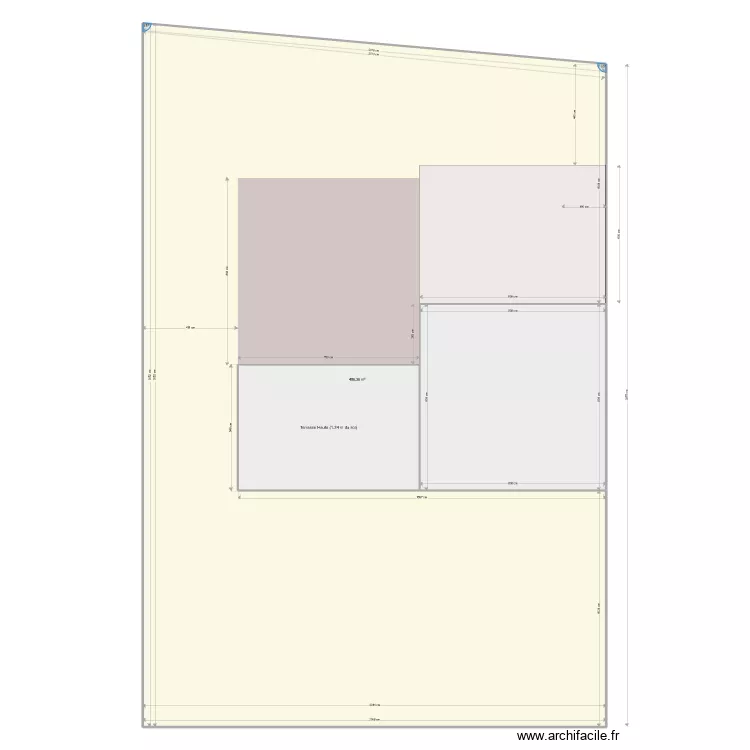 PLAN MASSE AVEC TERRASSE 1. Plan de 
