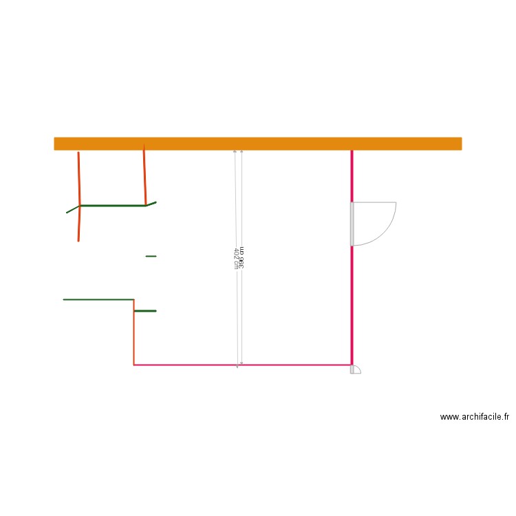 cote gauche. Plan de 0 pièce et 0 m2