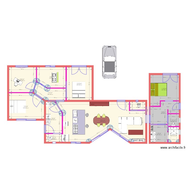 Plan maison 4. Plan de 0 pièce et 0 m2