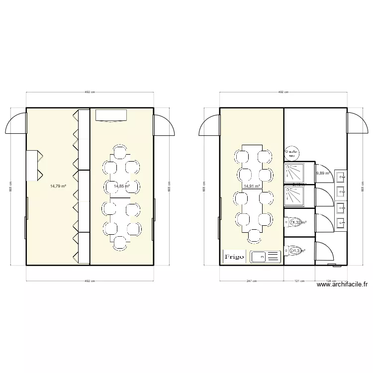 EAB CHANTIER LES ALLES DU MOULIN. Plan de 