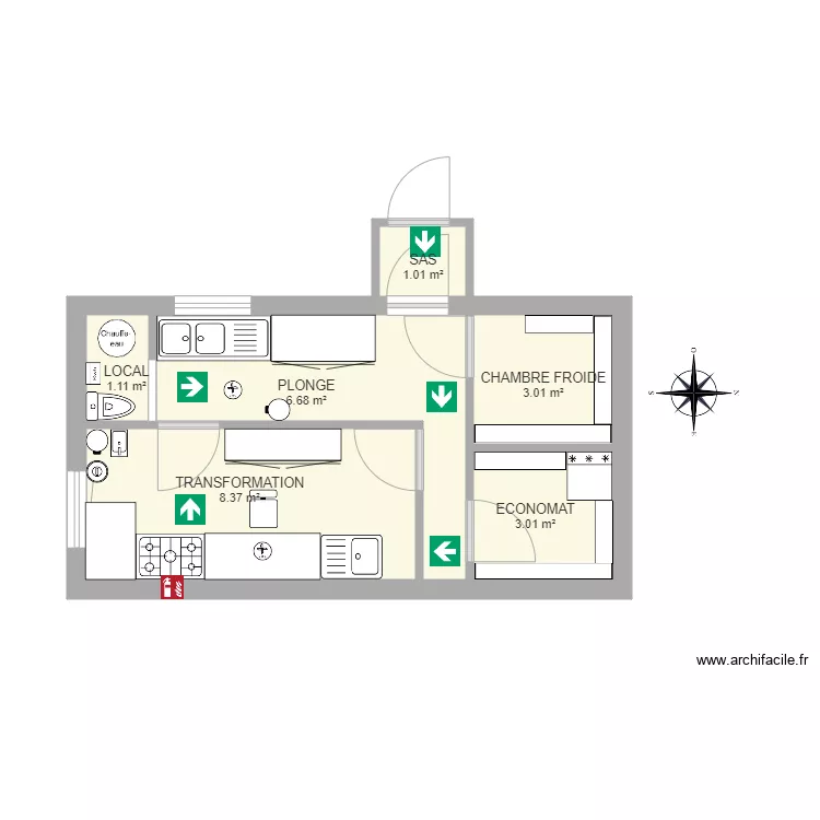 PLAN ATELIER TRANSFO 2. Plan de 