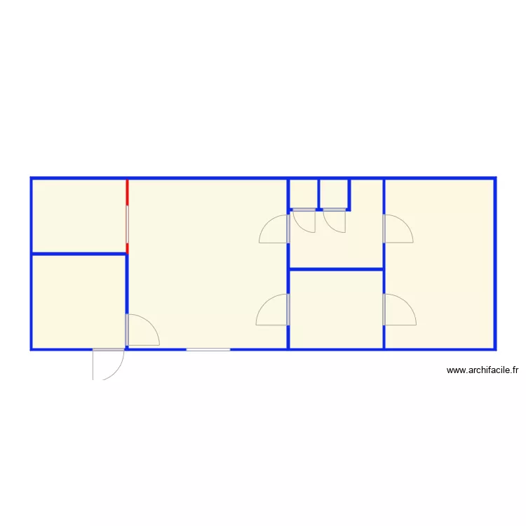 Boucherie Minerva . Plan de 